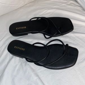 Express Strappy Slip On Sandals
